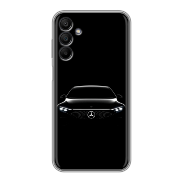 Силиконовый чехол на Samsung Galaxy A15 с принтом Mercedes Мерседес