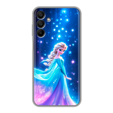 Силиконовый чехол на Samsung Galaxy A15 с принтом Холодное сердце Frozen
