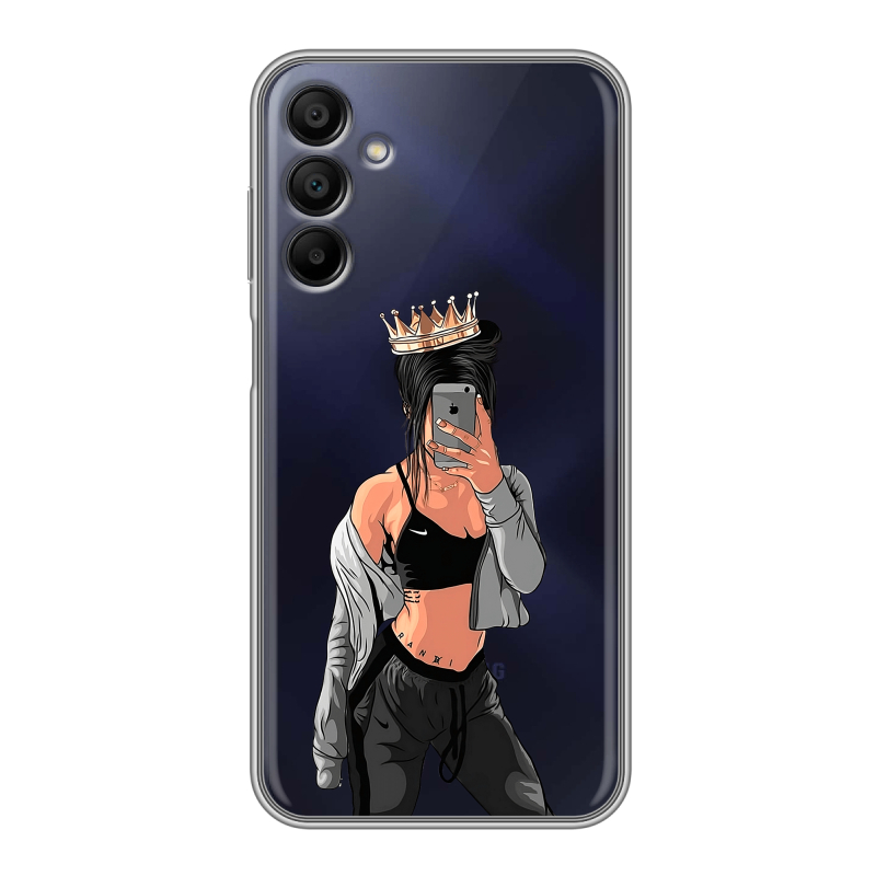 Силиконовый чехол на Samsung Galaxy A15 с принтом Женские принты Силиконовый чехол на Samsung Galaxy A15 с принтом Женские принты
