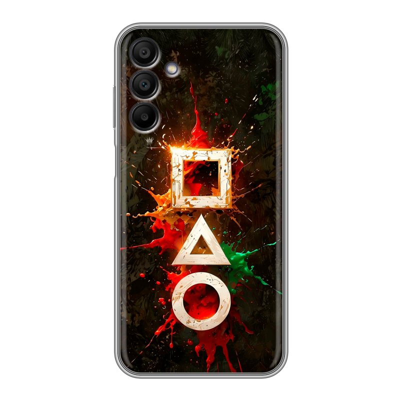 Силиконовый чехол на Samsung Galaxy A15 с принтом Squid Game Игра кальмара Силиконовый чехол на Samsung Galaxy A15 с принтом Squid Game Игра кальмара