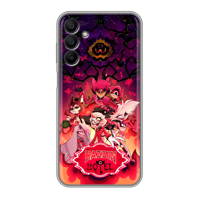 Силиконовый чехол на Samsung Galaxy A15 с принтом Hazbin Hotel Отель Хазбин Силиконовый чехол на Samsung Galaxy A15 с принтом Hazbin Hotel Отель Хазбин