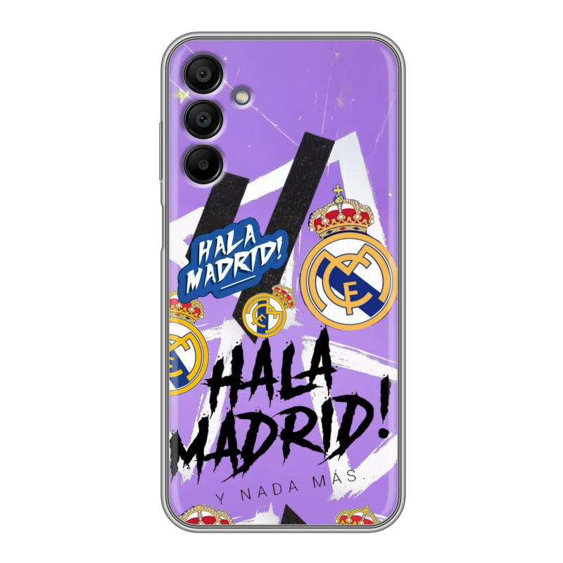Силиконовый чехол на Samsung Galaxy A15 с принтом Real Madrid Реал Мадрид Силиконовый чехол на Samsung Galaxy A15 с принтом Real Madrid Реал Мадрид
