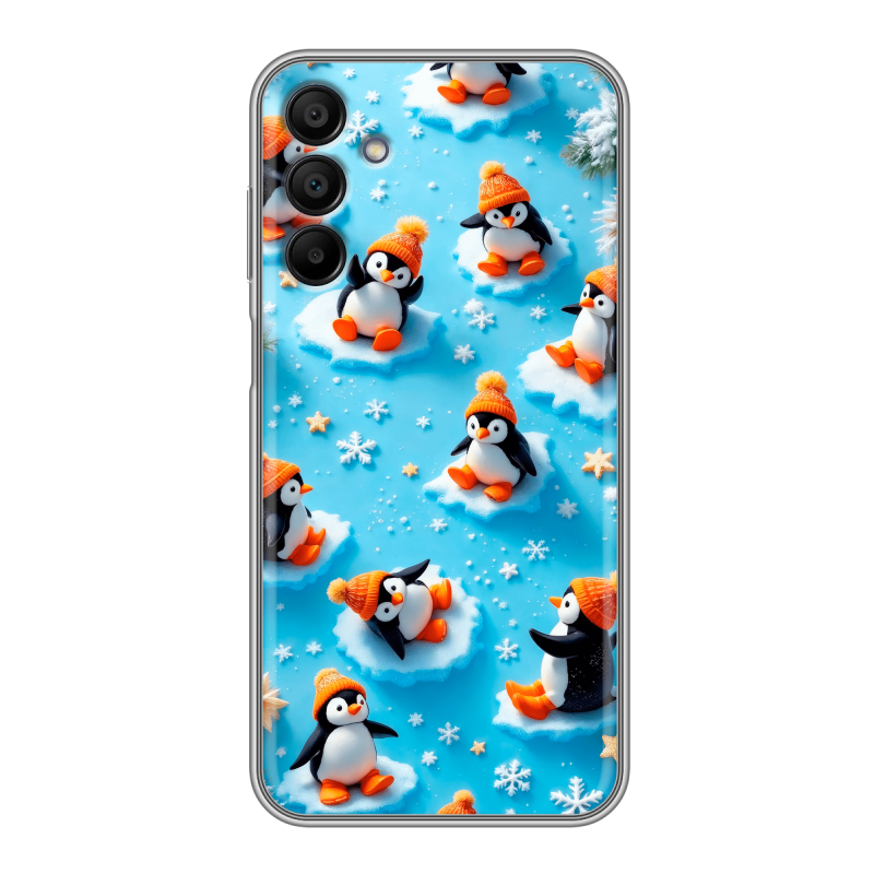 Силиконовый чехол на Samsung Galaxy A15 с принтом Новый год Силиконовый чехол на Samsung Galaxy A15 с принтом Новый год