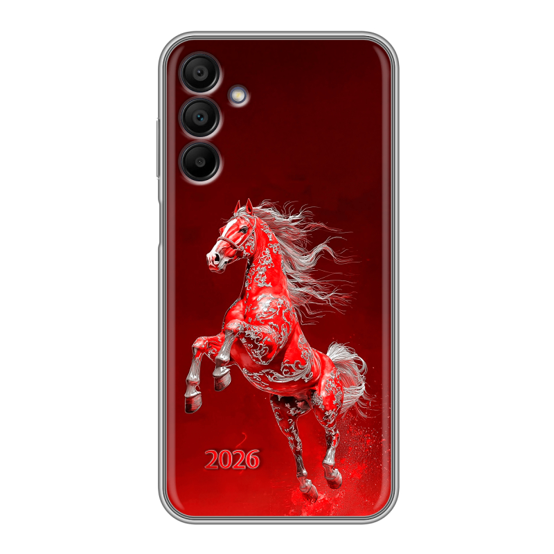 Силиконовый чехол на Samsung Galaxy A15 с принтом Новый год Силиконовый чехол на Samsung Galaxy A15 с принтом Новый год