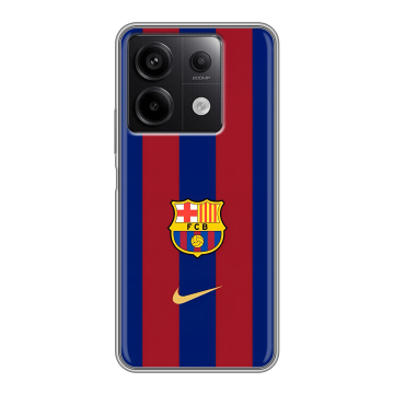Силиконовый чехол на Xiaomi Redmi Note 13 5G с принтом Барселона Barcelona Силиконовый чехол на Xiaomi Redmi Note 13 5G с принтом Барселона Barcelona
