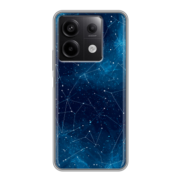 Силиконовый чехол на Xiaomi Redmi Note 13 5G с принтом Космос звезды Силиконовый чехол на Xiaomi Redmi Note 13 5G с принтом Космос звезды