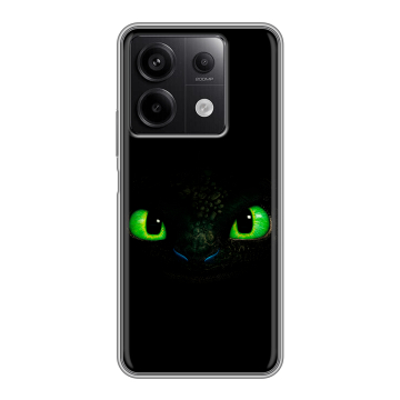 Силиконовый чехол на Xiaomi Redmi Note 13 5G с принтом Как приручить дракона Силиконовый чехол на Xiaomi Redmi Note 13 5G с принтом Как приручить дракона