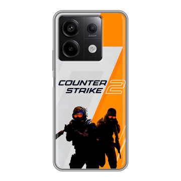 Силиконовый чехол на Xiaomi Redmi Note 13 5G с принтом Counter Strike Силиконовый чехол на Xiaomi Redmi Note 13 5G с принтом Counter Strike
