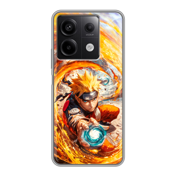 Силиконовый чехол на Xiaomi Redmi Note 13 5G с принтом Аниме Наруто Naruto Силиконовый чехол на Xiaomi Redmi Note 13 5G с принтом Аниме Наруто Naruto