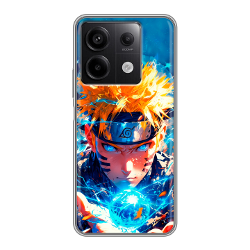 Силиконовый чехол на Xiaomi Redmi Note 13 5G с принтом Аниме Наруто Naruto Силиконовый чехол на Xiaomi Redmi Note 13 5G с принтом Аниме Наруто Naruto