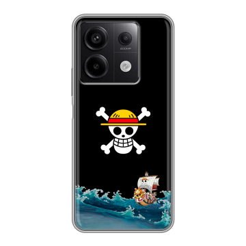 Силиконовый чехол на Xiaomi Redmi Note 13 5G с принтом One Piece Ван Пис Силиконовый чехол на Xiaomi Redmi Note 13 5G с принтом One Piece Ван Пис