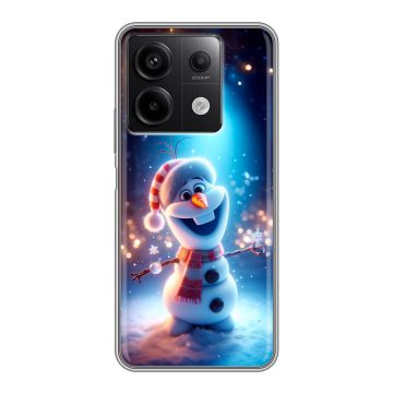 Силиконовый чехол на Xiaomi Redmi Note 13 5G с принтом Новый год Силиконовый чехол на Xiaomi Redmi Note 13 5G с принтом Новый год
