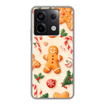 Силиконовый чехол на Xiaomi Redmi Note 13 5G с принтом Новый год Силиконовый чехол на Xiaomi Redmi Note 13 5G с принтом Новый год