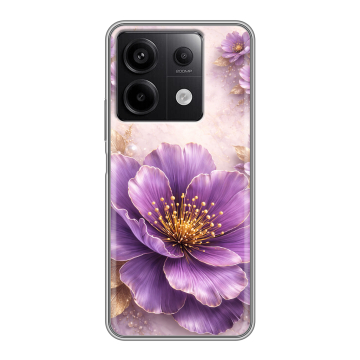 Силиконовый чехол на Xiaomi Redmi Note 13 5G с принтом женский Силиконовый чехол на Xiaomi Redmi Note 13 5G с принтом женский