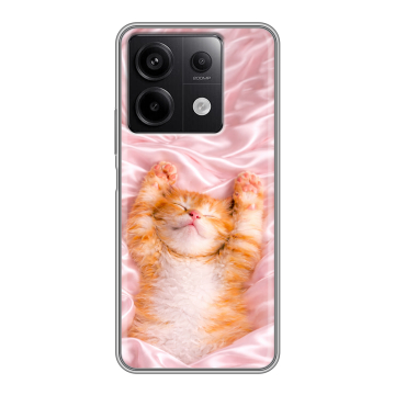 Силиконовый чехол на Xiaomi Redmi Note 13 5G с принтом женский Силиконовый чехол на Xiaomi Redmi Note 13 5G с принтом женский