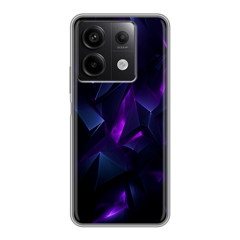 Силиконовый чехол на Xiaomi Redmi Note 13 5G с принтом Абстракиция Силиконовый чехол на Xiaomi Redmi Note 13 5G с принтом Абстракиция