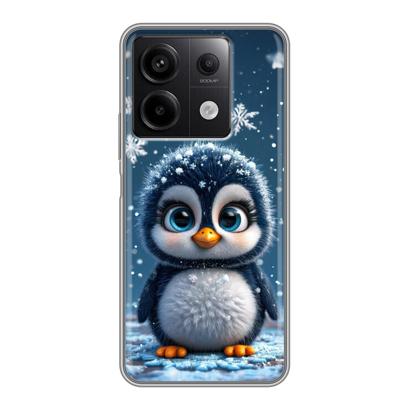 Силиконовый чехол на Xiaomi Redmi Note 13 5G с принтом Новый год Силиконовый чехол на Xiaomi Redmi Note 13 5G с принтом Новый год