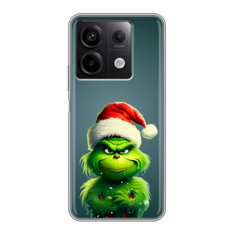 Силиконовый чехол на Xiaomi Redmi Note 13 5G с принтом Новый год Силиконовый чехол на Xiaomi Redmi Note 13 5G с принтом Новый год