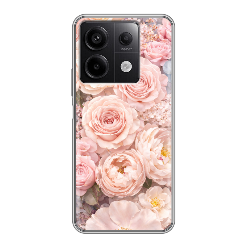 Силиконовый чехол на Xiaomi Redmi Note 13 5G с принтом женский Силиконовый чехол на Xiaomi Redmi Note 13 5G с принтом женский