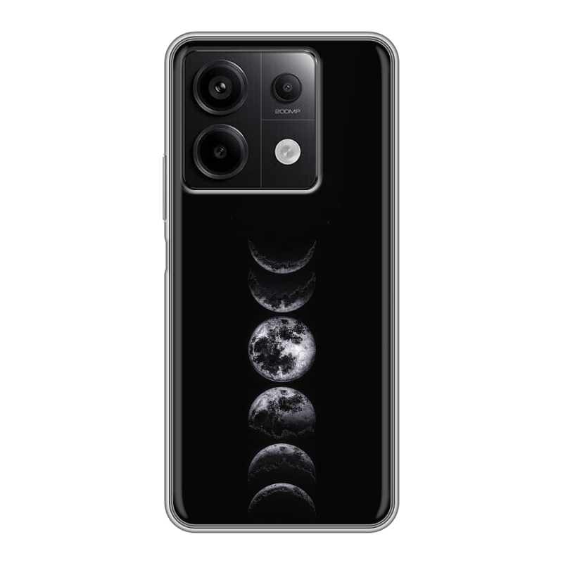 Силиконовый чехол на Xiaomi Redmi Note 13 5G с принтом женский Силиконовый чехол на Xiaomi Redmi Note 13 5G с принтом женский