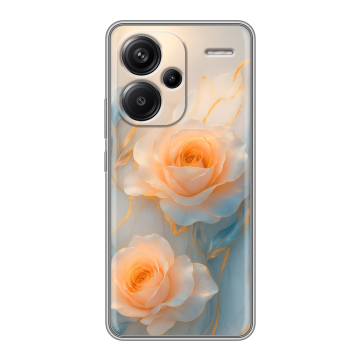 Силиконовый чехол на Xiaomi Redmi Note 13 Pro Plus с принтом Женский