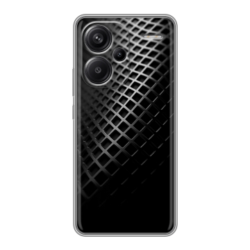 Силиконовый чехол на Xiaomi Redmi Note 13 Pro Plus с принтом Текстура металла Силиконовый чехол на Xiaomi Redmi Note 13 Pro Plus с принтом Текстура металла