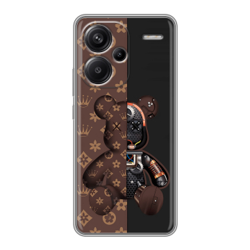 Силиконовый чехол на Xiaomi Redmi Note 13 Pro Plus с принтом Луи робот Силиконовый чехол на Xiaomi Redmi Note 13 Pro Plus с принтом Луи робот