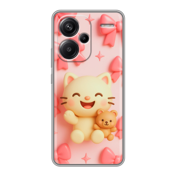 Силиконовый чехол на Xiaomi Redmi Note 13 Pro Plus с принтом для девочек Силиконовый чехол на Xiaomi Redmi Note 13 Pro Plus с принтом для девочек