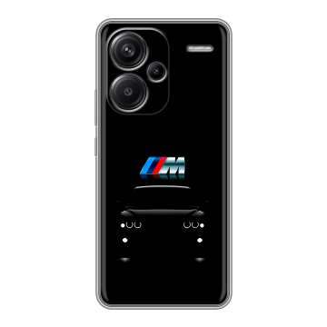 Силиконовый чехол на Xiaomi Redmi Note 13 Pro Plus с принтом БМВ BMW