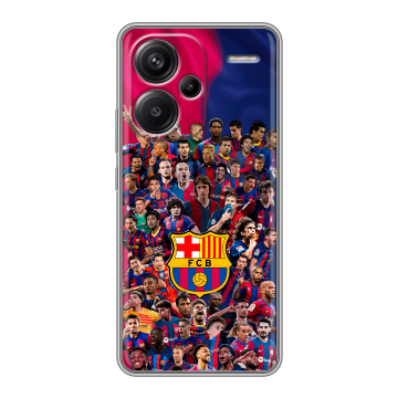 Силиконовый чехол на Xiaomi Redmi Note 13 Pro Plus с принтом Барселона Barcelona Силиконовый чехол на Xiaomi Redmi Note 13 Pro Plus с принтом Барселона Barcelona