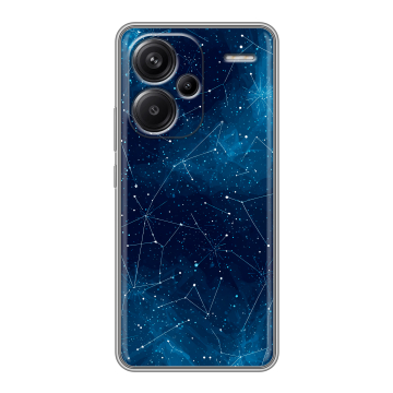 Силиконовый чехол на Xiaomi Redmi Note 13 Pro Plus с принтом Космос звезды Силиконовый чехол на Xiaomi Redmi Note 13 Pro Plus с принтом Космос звезды