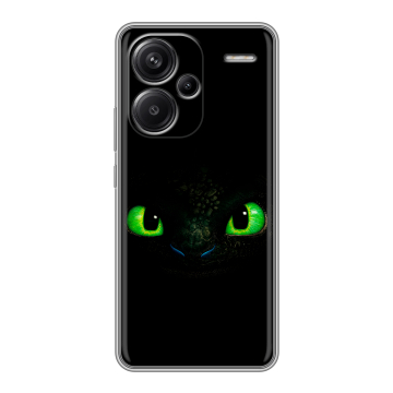 Силиконовый чехол на Xiaomi Redmi Note 13 Pro Plus с принтом Как приручить дракона Силиконовый чехол на Xiaomi Redmi Note 13 Pro Plus с принтом Как приручить дракона