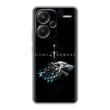 Силиконовый чехол на Xiaomi Redmi Note 13 Pro Plus с принтом Игра Престолов Game Thrones Силиконовый чехол на Xiaomi Redmi Note 13 Pro Plus с принтом Игра Престолов Game Thrones