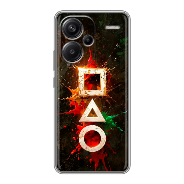Силиконовый чехол на Xiaomi Redmi Note 13 Pro Plus с принтом Squid Game Игра кальмара Силиконовый чехол на Xiaomi Redmi Note 13 Pro Plus с принтом Squid Game Игра кальмара