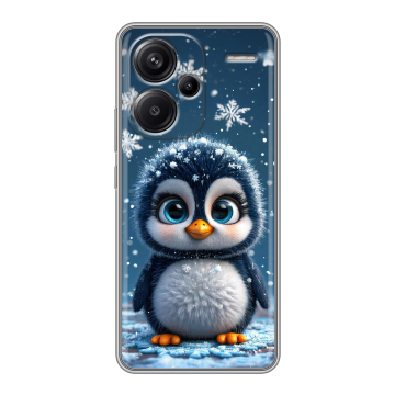 Силиконовый чехол на Xiaomi Redmi Note 13 Pro Plus с принтом Новый год Силиконовый чехол на Xiaomi Redmi Note 13 Pro Plus с принтом Новый год