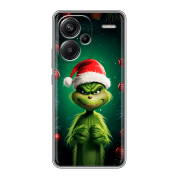 Силиконовый чехол на Xiaomi Redmi Note 13 Pro Plus с принтом Гринч Новый год Рождество Силиконовый чехол на Xiaomi Redmi Note 13 Pro Plus с принтом Гринч Новый год Рождество