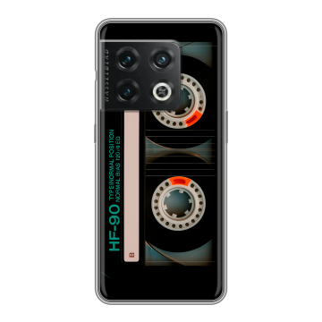 Силиконовый чехол на OnePlus 10 Pro с принтом Кассета Силиконовый чехол на OnePlus 10 Pro с принтом Кассета