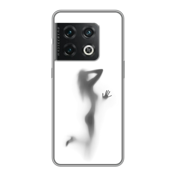 Силиконовый чехол на OnePlus 10 Pro с принтом Силуэт