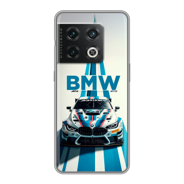 Силиконовый чехол на OnePlus 10 Pro с принтом БМВ BMW