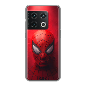 Силиконовый чехол на OnePlus 10 Pro с принтом Spiderman Человек паук Силиконовый чехол на OnePlus 10 Pro с принтом Spiderman Человек паук