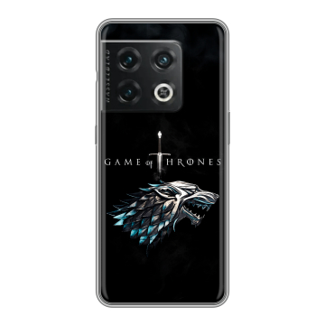 Силиконовый чехол на OnePlus 10 Pro с принтом Игра Престолов Game Thrones
