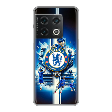 Силиконовый чехол на OnePlus 10 Pro с принтом Chelsea Челси