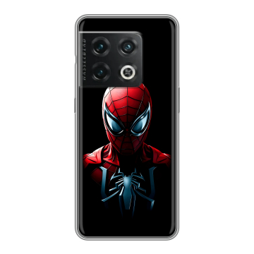 Силиконовый чехол на OnePlus 10 Pro с принтом Spiderman Человек паук