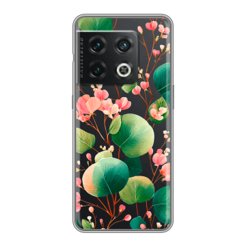 Силиконовый чехол на OnePlus 10 Pro с принтом женский