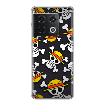 Силиконовый чехол на OnePlus 10 Pro с принтом One Piece Ван Пис