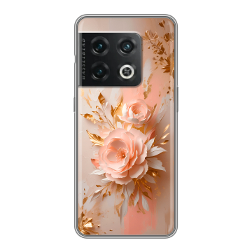 Силиконовый чехол на OnePlus 10 Pro с принтом женский