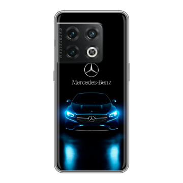 Силиконовый чехол на OnePlus 10 Pro с принтом Mercedes Мерседес