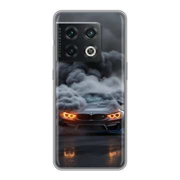 Силиконовый чехол на OnePlus 10 Pro с принтом BMW БМВ
