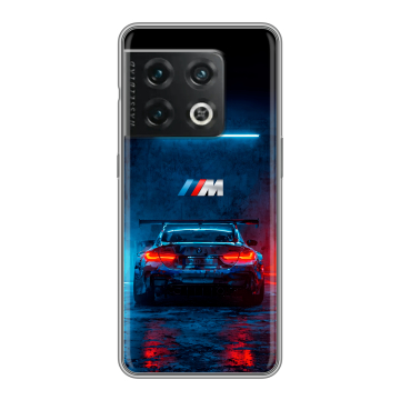 Силиконовый чехол на OnePlus 10 Pro с принтом BMW БМВ