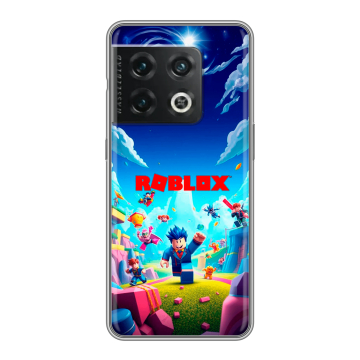 Силиконовый чехол на OnePlus 10 Pro с принтом Roblox Роблокс Силиконовый чехол на OnePlus 10 Pro с принтом Roblox Роблокс